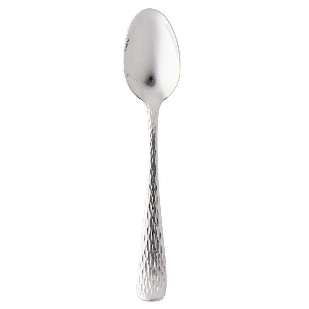 Cuillère à soupe inox L20cm manche effet onde