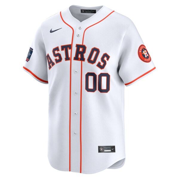 Houston Astros Nike 2024 MLB World Tour Mexico City Series Home Limited Pick-A-Player Jersey – White
