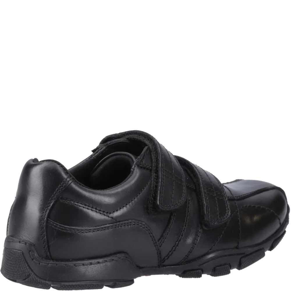 Hush Puppies Vance Touch Fastening Junior School Shoes