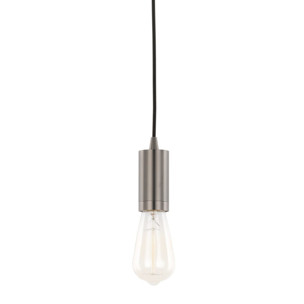 Lampa wisząca czarny mat Moderna 1xE27x60W wym: 150x4,7x4,7 cm Italux