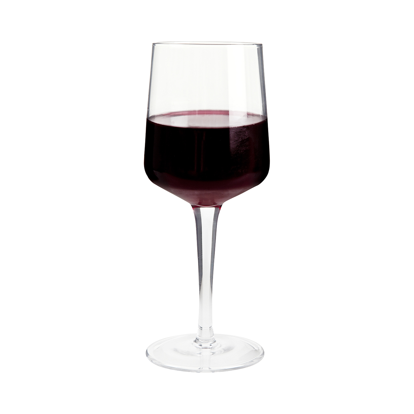 Contemporary Clear Wine Glass - Set Of 2
