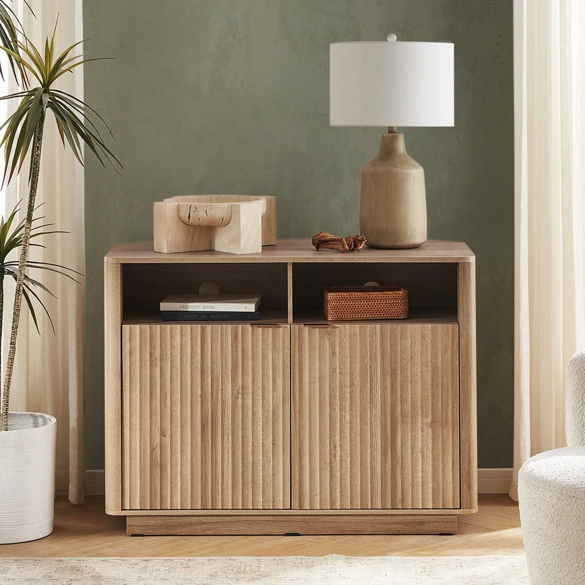 Mopio Brooklyn Corner TV Stand