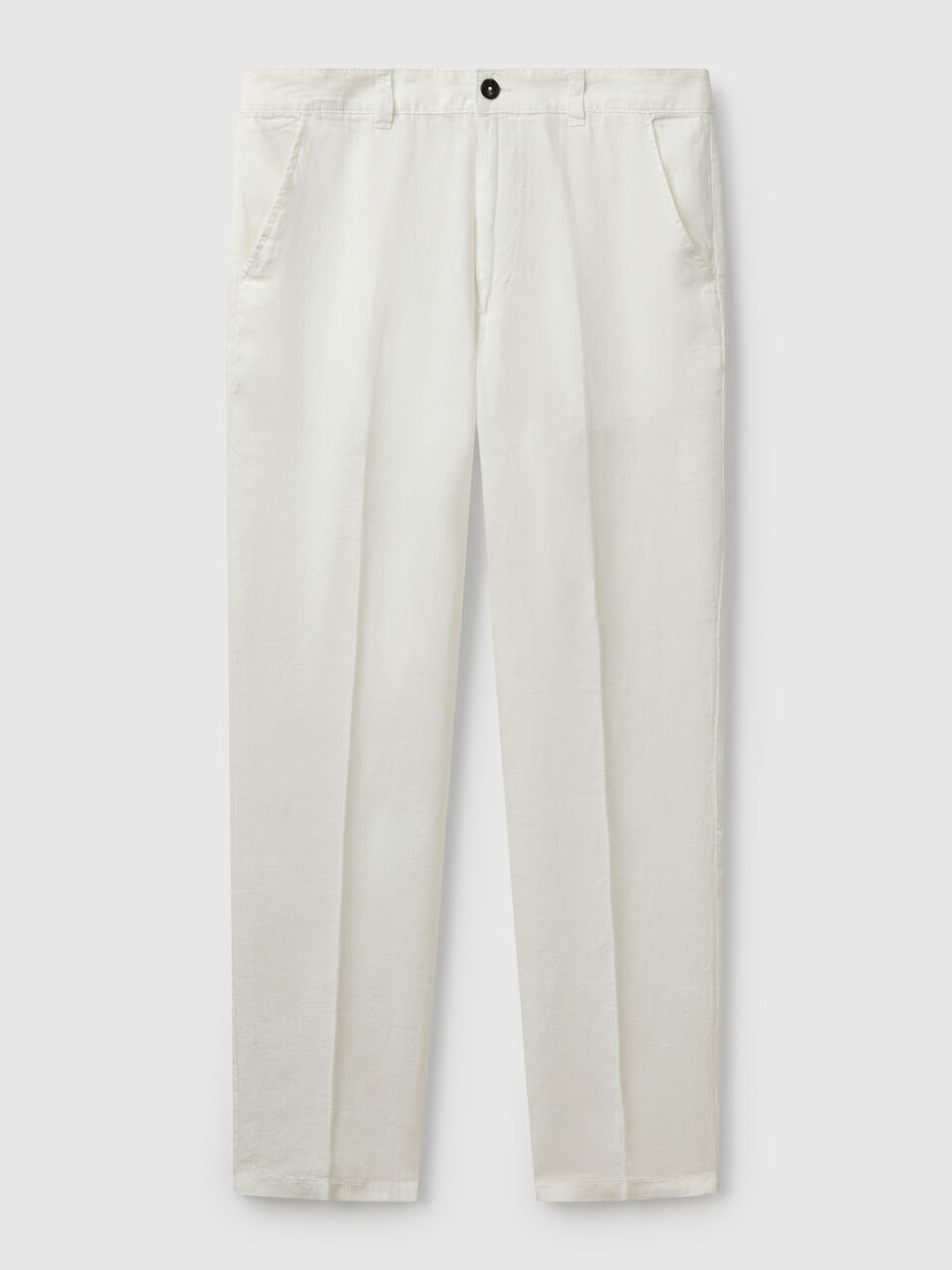 Chinos in pure linen