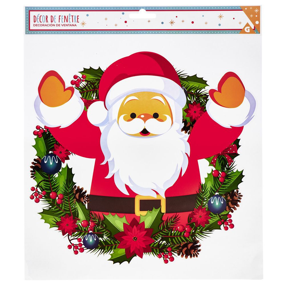 Décoration de No&euml;l électrostatique couronne