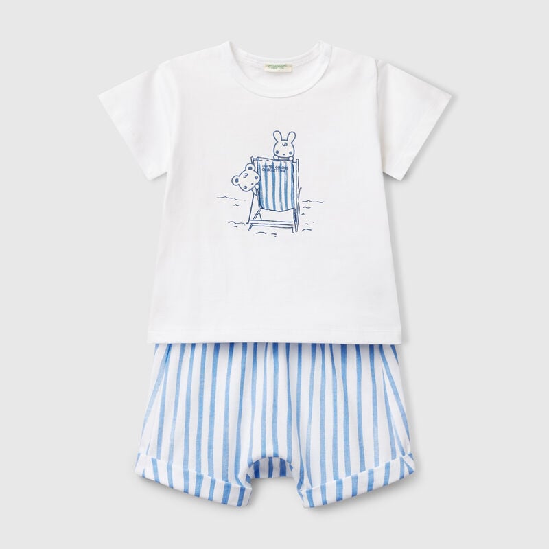 SET T-SHIRT+SHORTS
