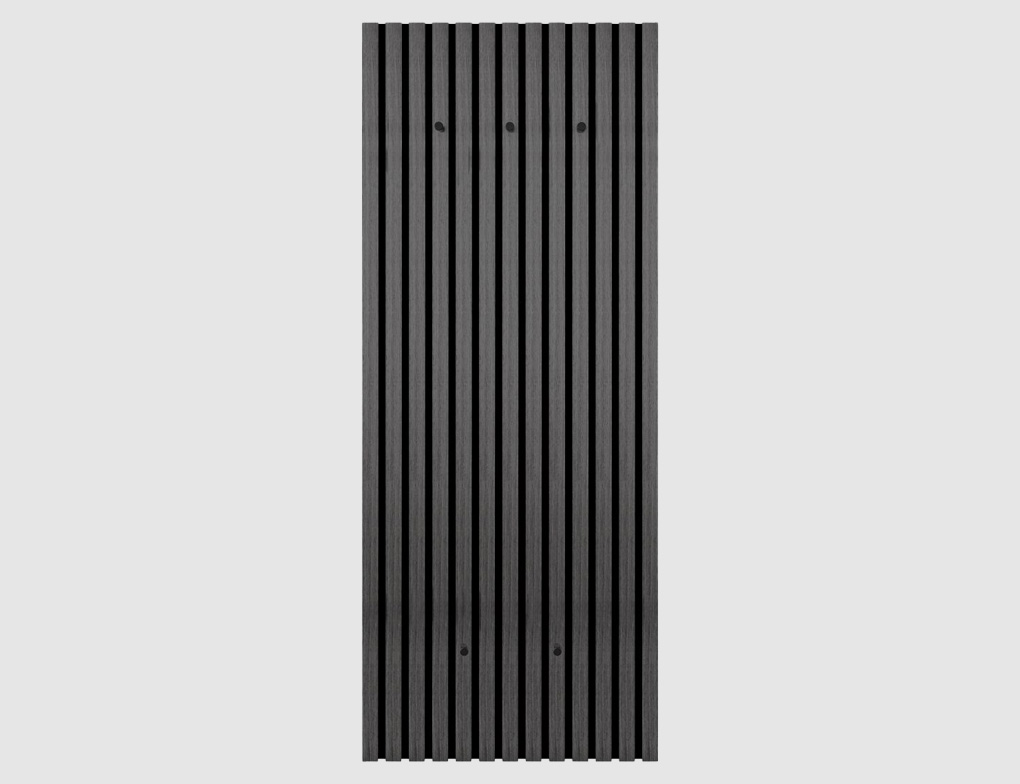 Garderobenpaneel Grace Anthrazit 50x125cm