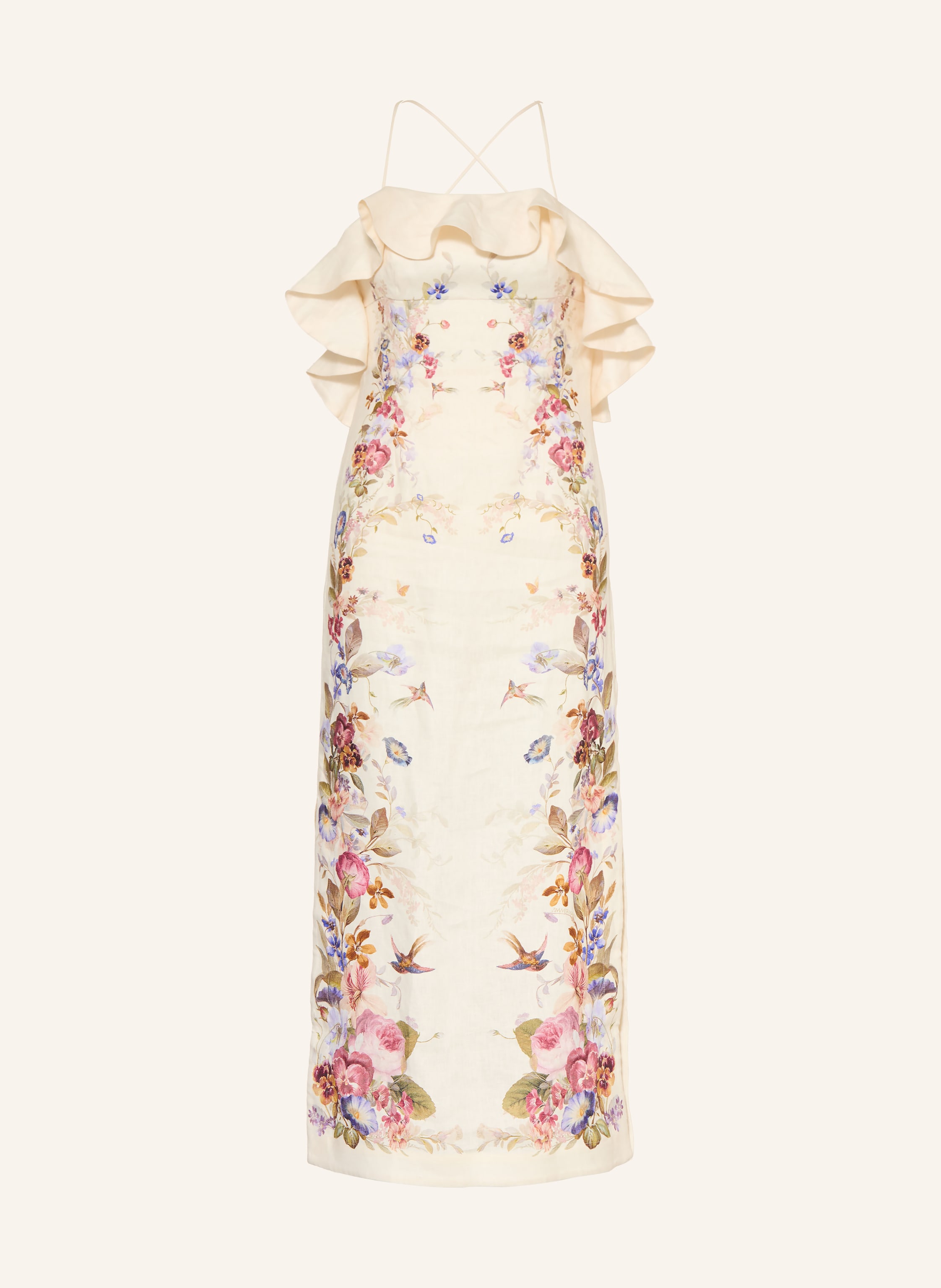 ZIMMERMANN Kleid PATIENCE mit Glitzergarn