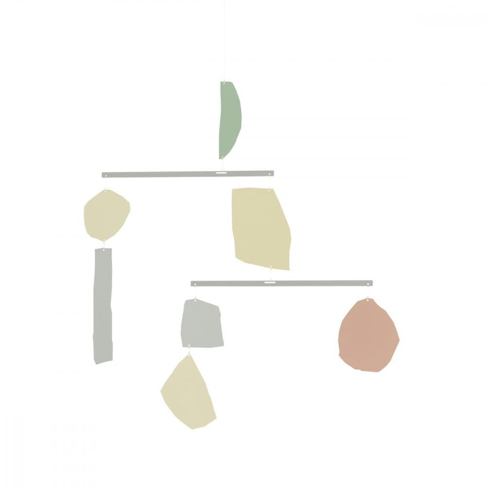 - Mobile décoratif couleurs pastels 59x59cm