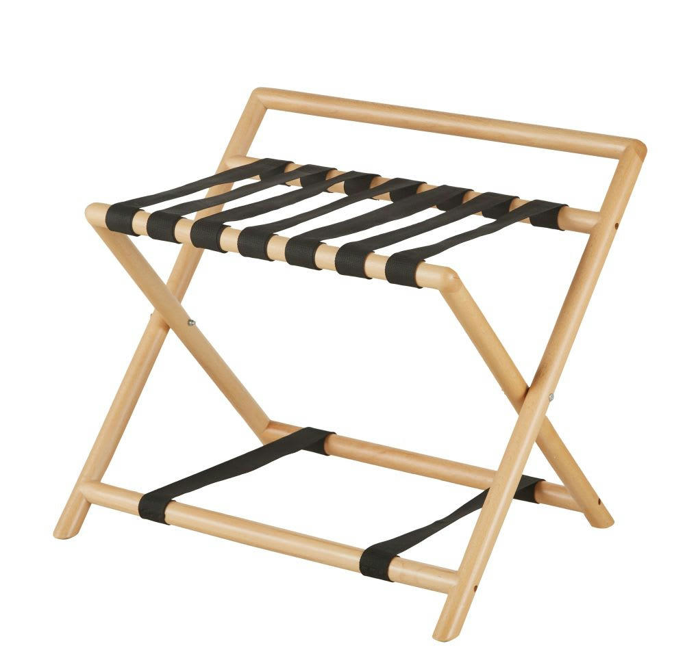 Leo - Porte-bagages pliable en hêtre