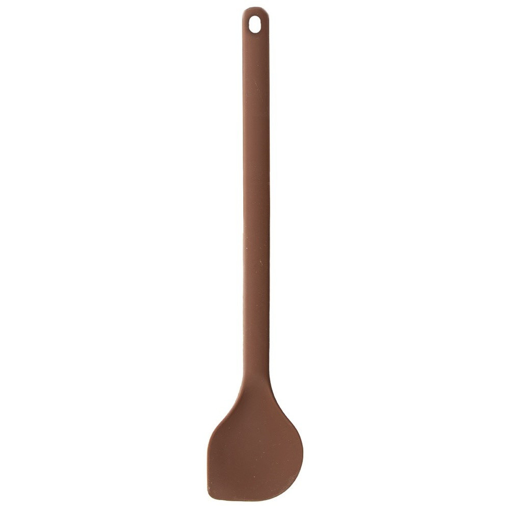 Łopatka kuchenna silikonowa brązowa SILLINIE 28 cm