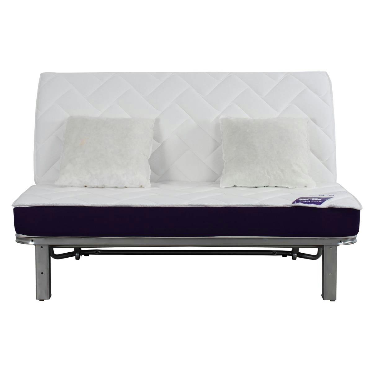 - Banquette BZ LOS ANGELES 160x200, matelas Dunlopillo, coton pacifico