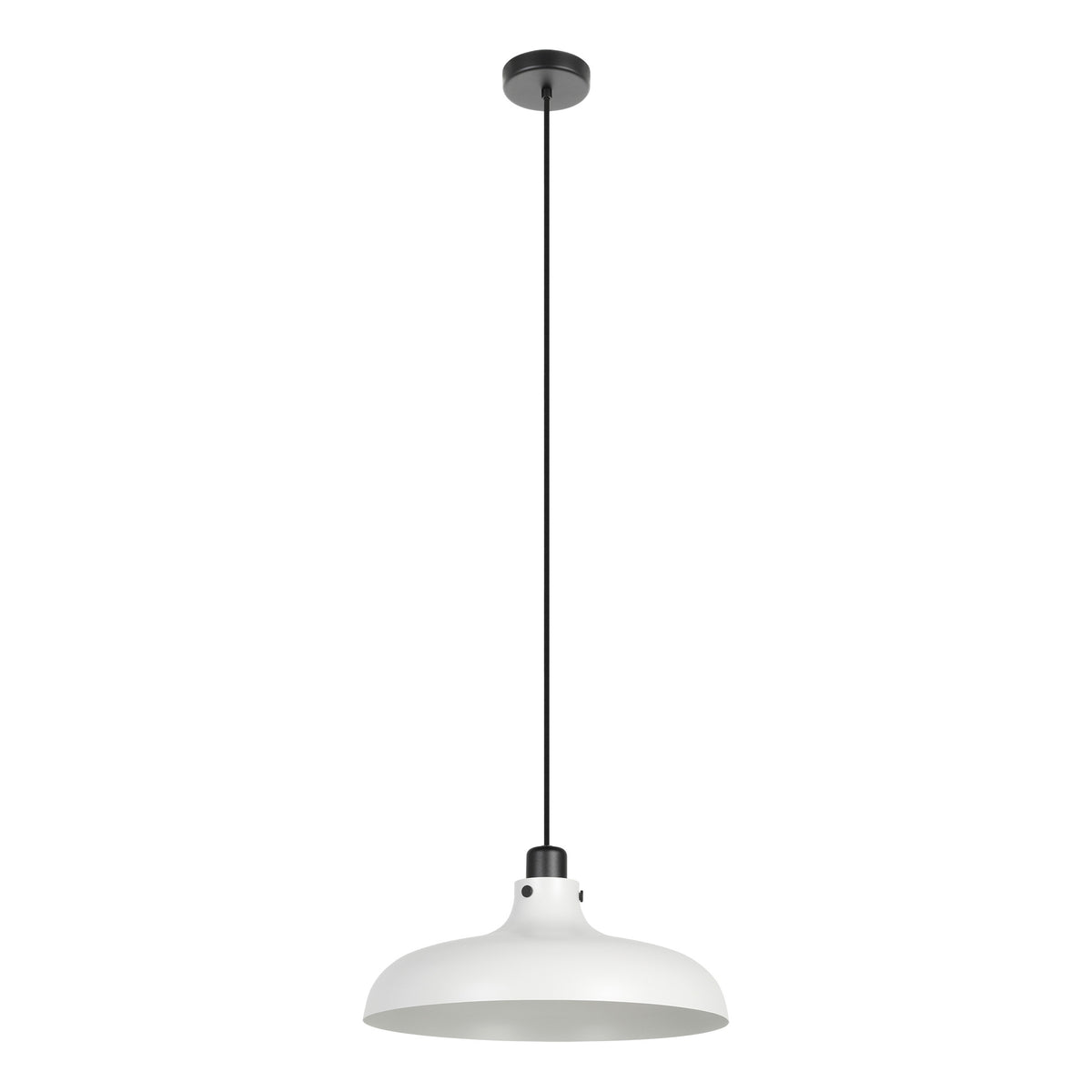 EGLO hanglamp Matlock - e27 - ø 38 cm - grijs/zwart - staal