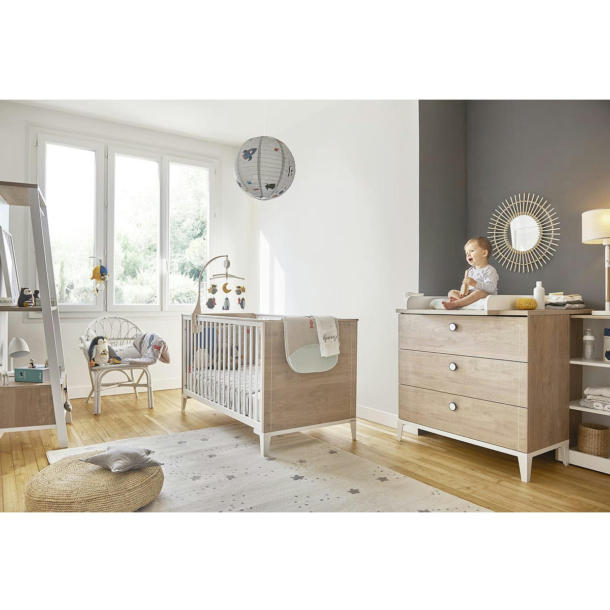 MARCEL - Lit évolutif 70x140 naturel