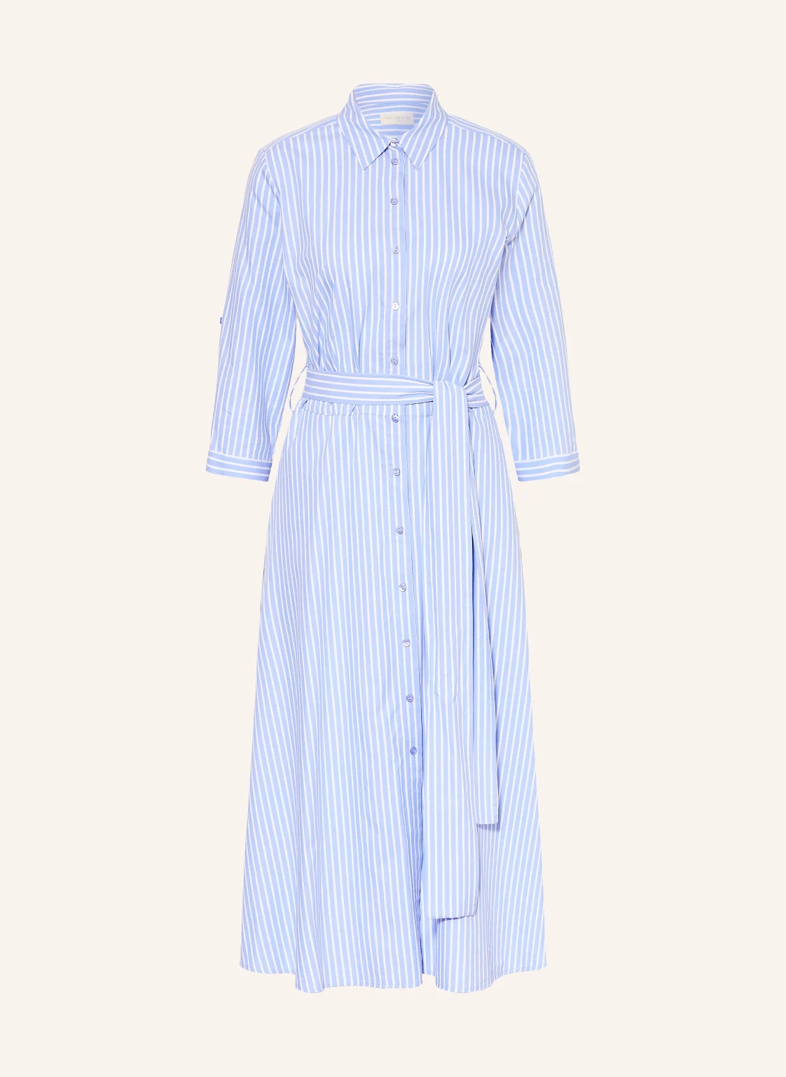MILANO ITALY Hemdblusenkleid mit 3/4-Arm