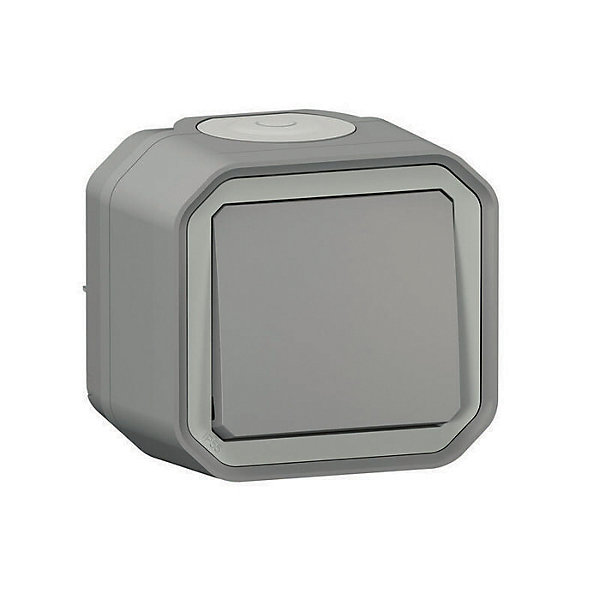 Interrupteur - Plexo poussoirs - Legrand - Saillie - Commande simple