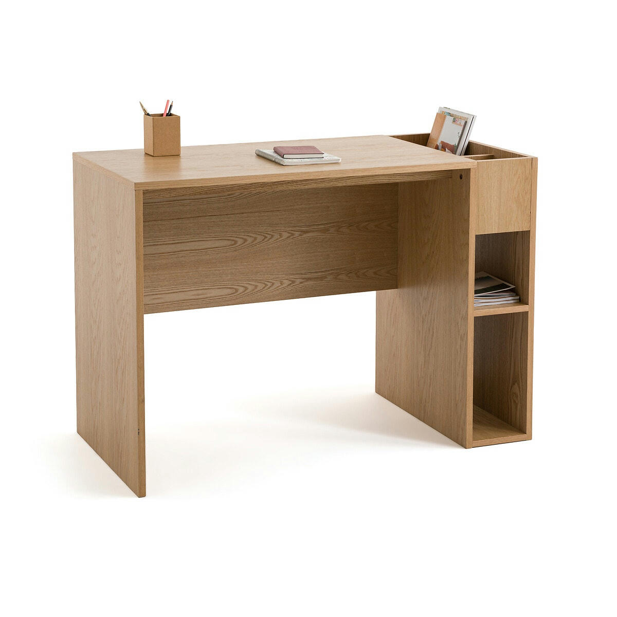 Bureau plaqué chêne, Essena