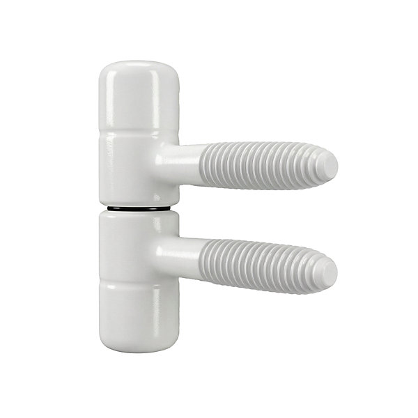 Fiche à visser blanc 13 x 35 mm vendue par 2