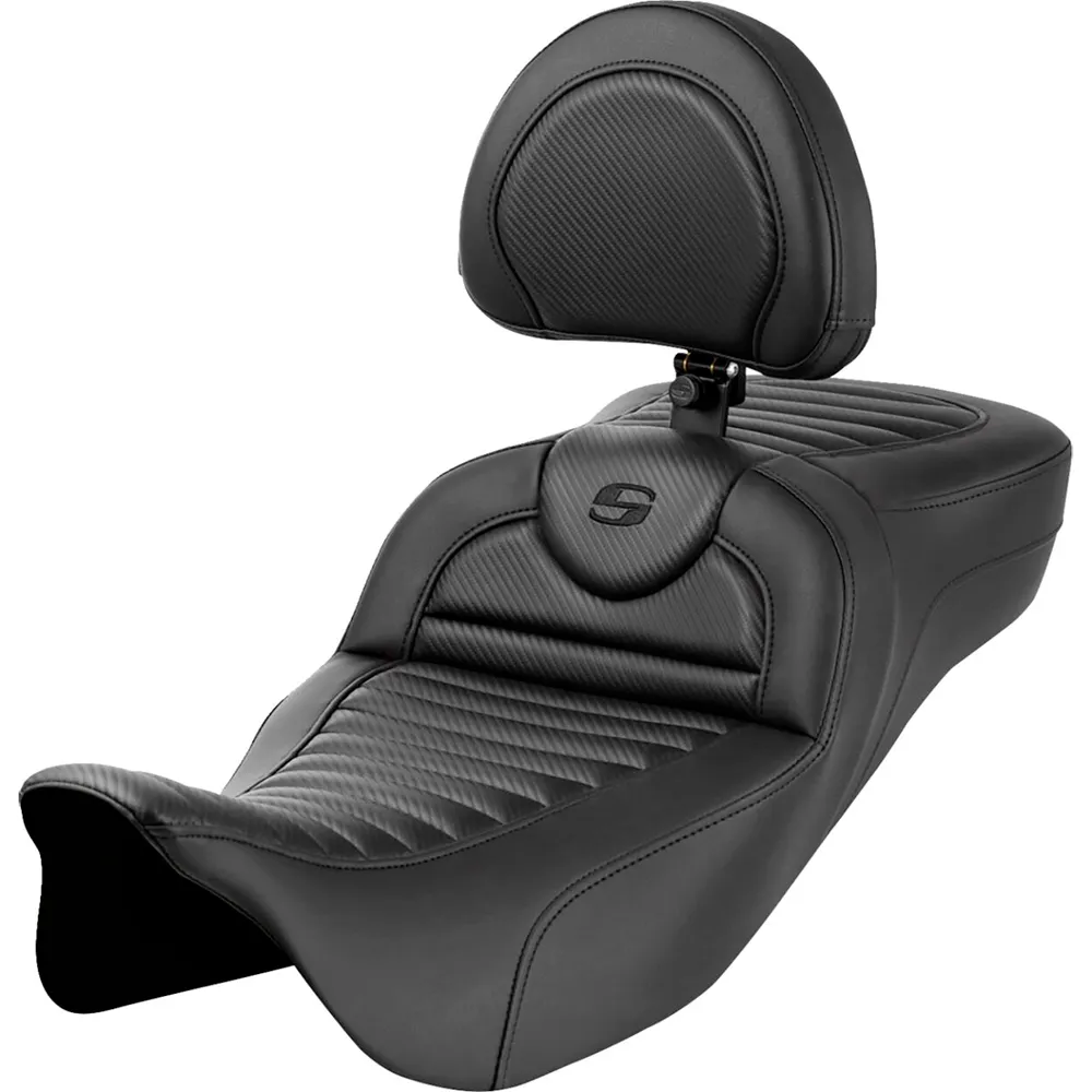 Saddlemen Roadsofa™ Harley Davidson FLH 1868 ABS 21/FLHFB 1868 ABS 23/FLHR 1584 08-11 808-07B-205B0 motorcycle seat