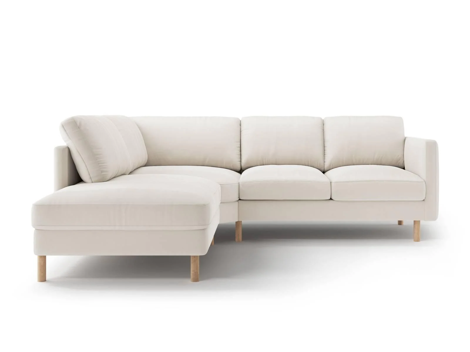 Hoekbank Eden links velvet