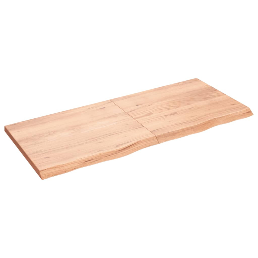 VidaXL Półka brązowa 140x60x(2-4) cm