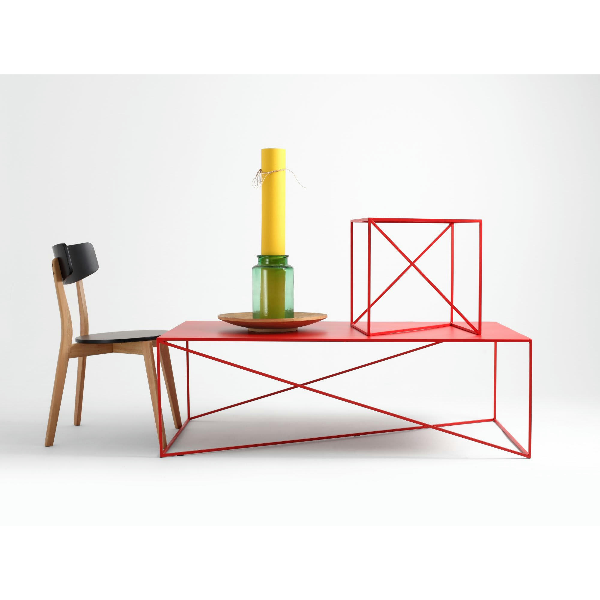 MEMO - Table basse Métal Noir