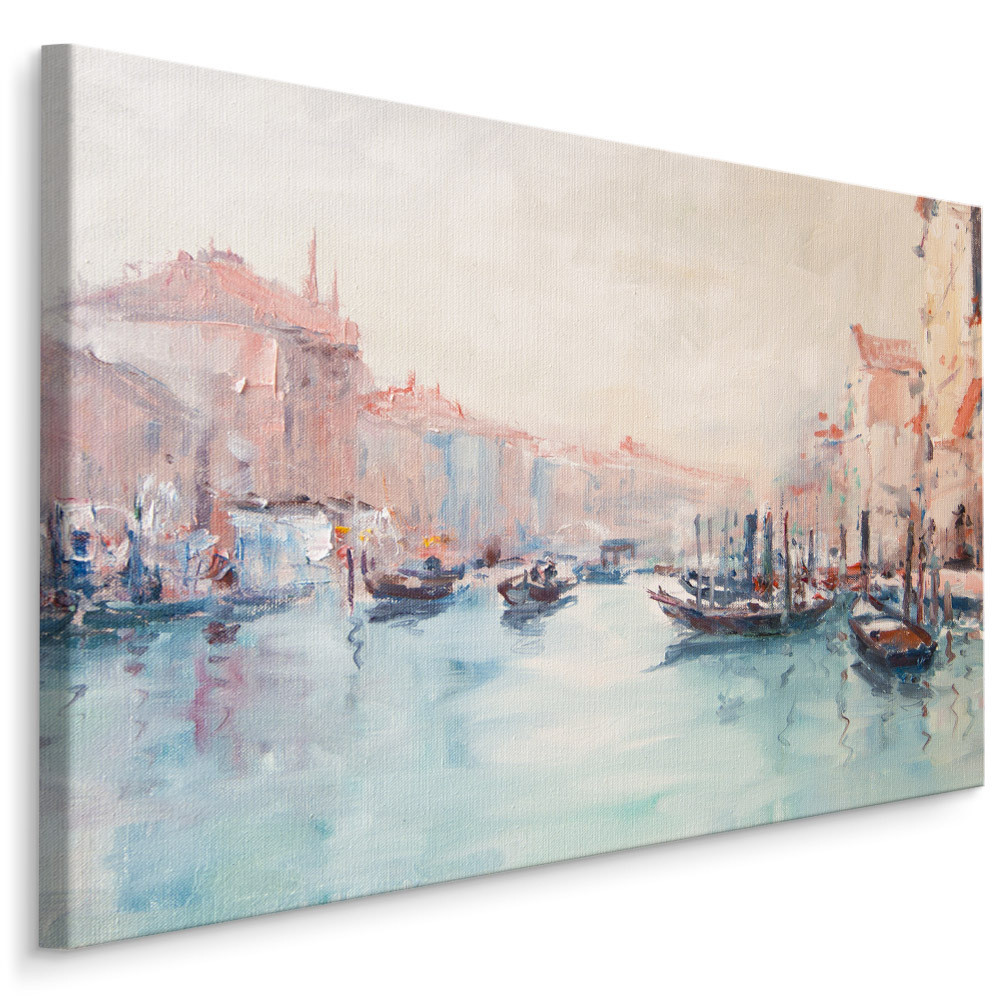 Obraz Na Płótnie Abstrakcyjna Wenecja 30x20cm