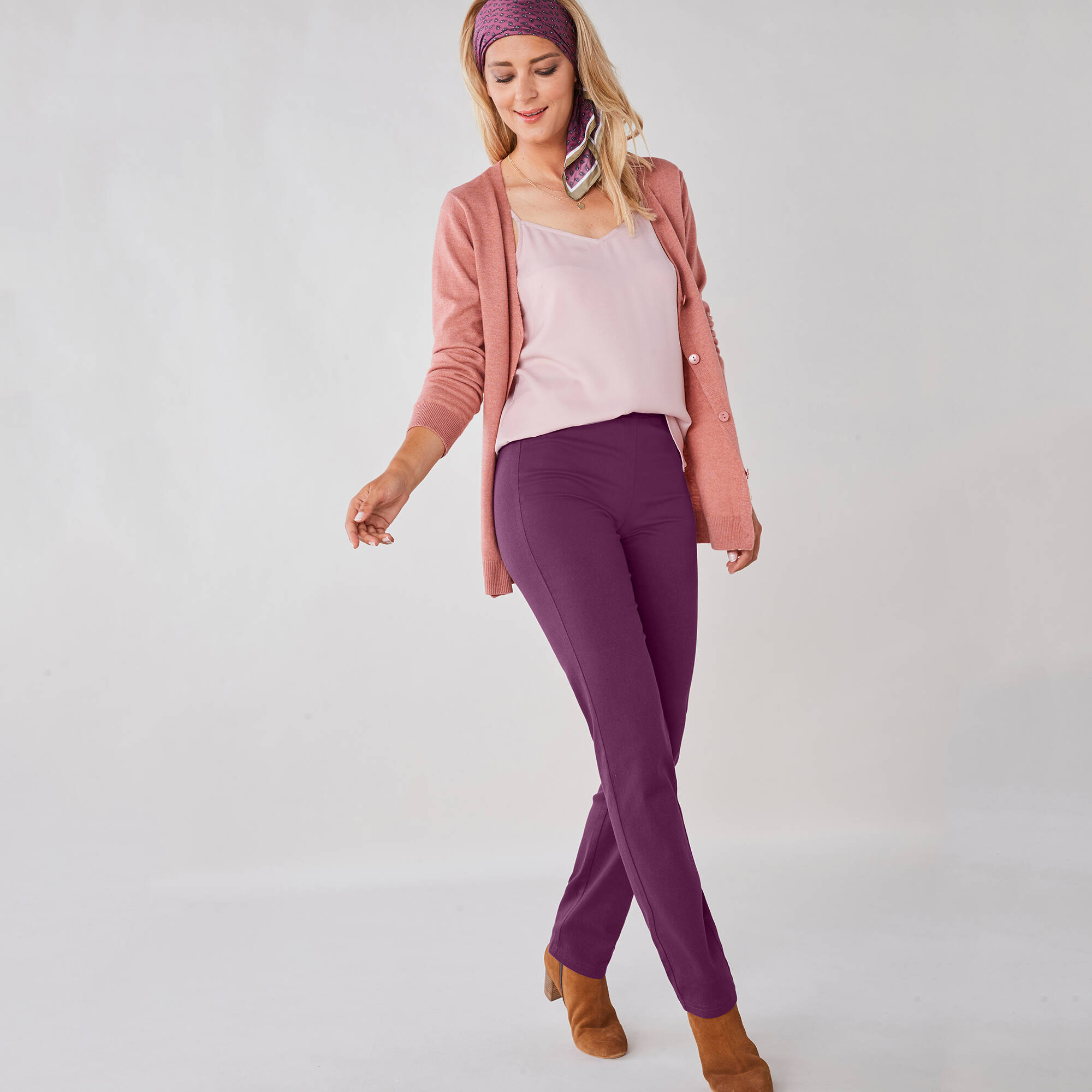 Pantalon sculptant, ceinture ventre plat