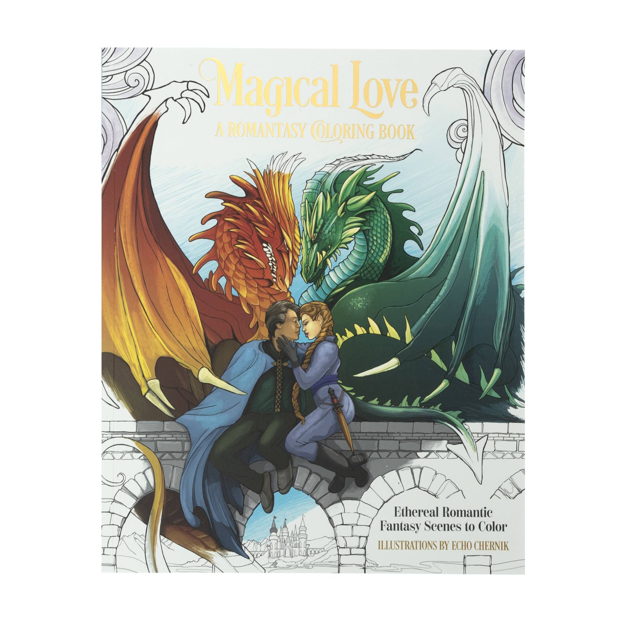 Magical Love A Romantasy Colouring Book