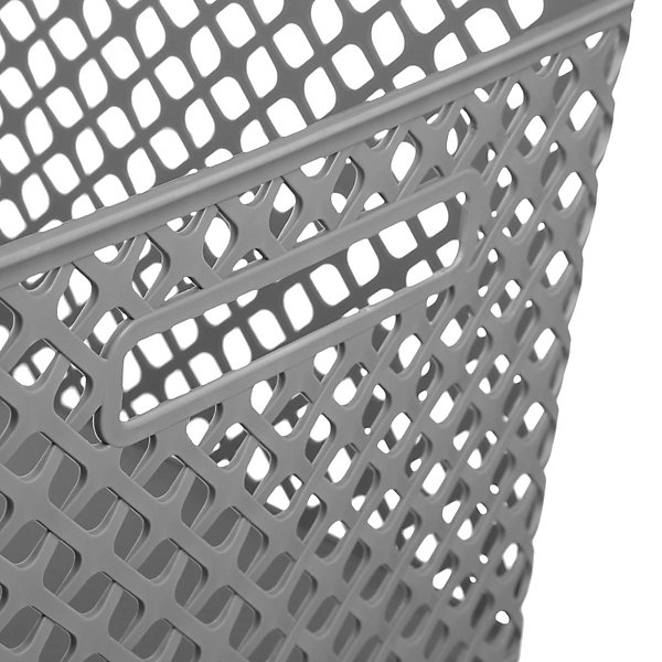 Panier en plastique 19L Gris Folk - 5Five