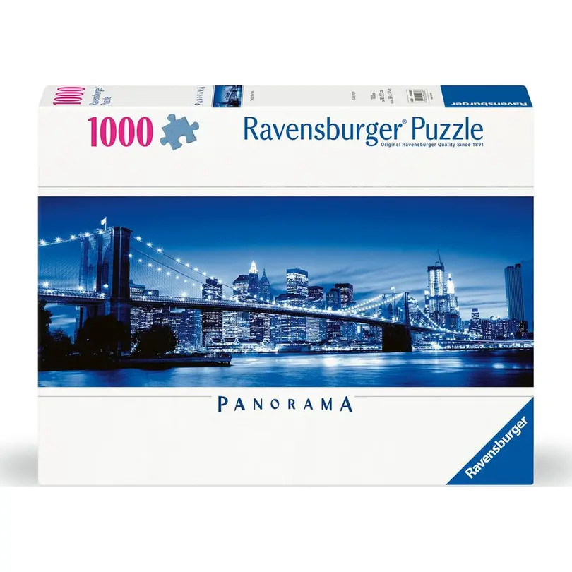 Puzzle 1000er-Set Leuchtendes New York