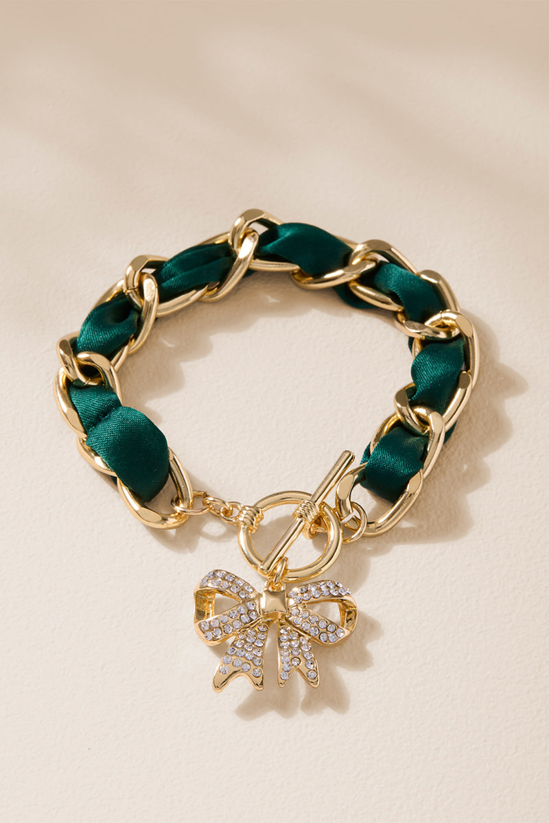 Laura Pave Curb Chain Bracelet