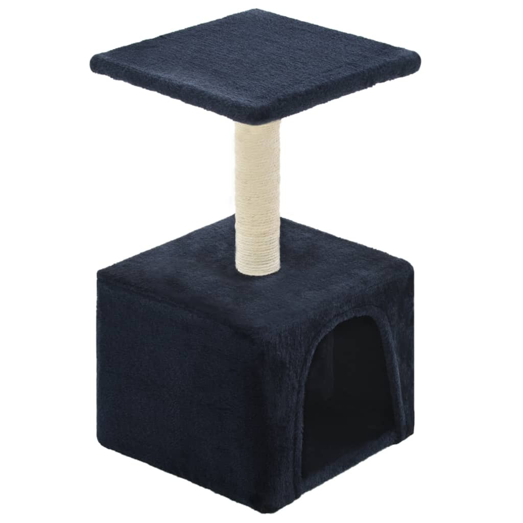 Drapak dla kota Niebieski 55 cm Plusz vidaXL