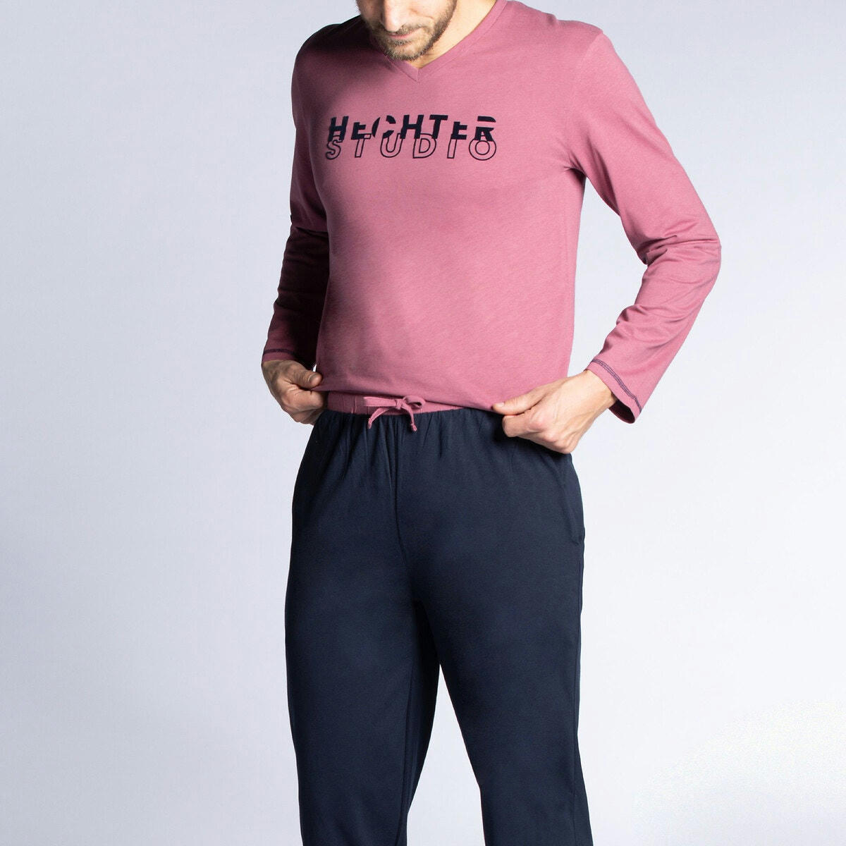 Pyjama long avec logo