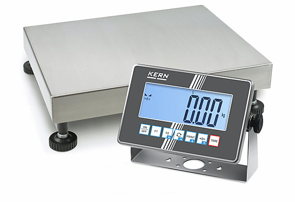 IoT-Line Balance plateforme avec afficheur en inox IXC K-2LM - Kern - l0.1- L0.1- P0.1- h0.1-
