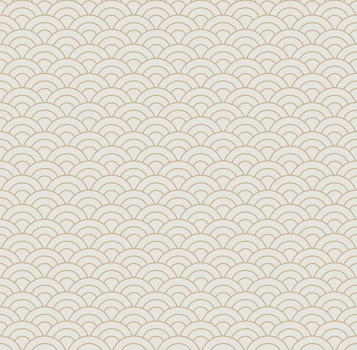 Sanders & Sanders behang art deco bogen beige - 53 cm x 10 m - 640362