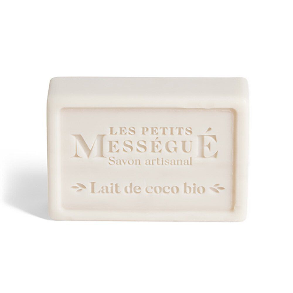 Savon artisanal au lait de coco bio Les Petits Mességué 100gr
