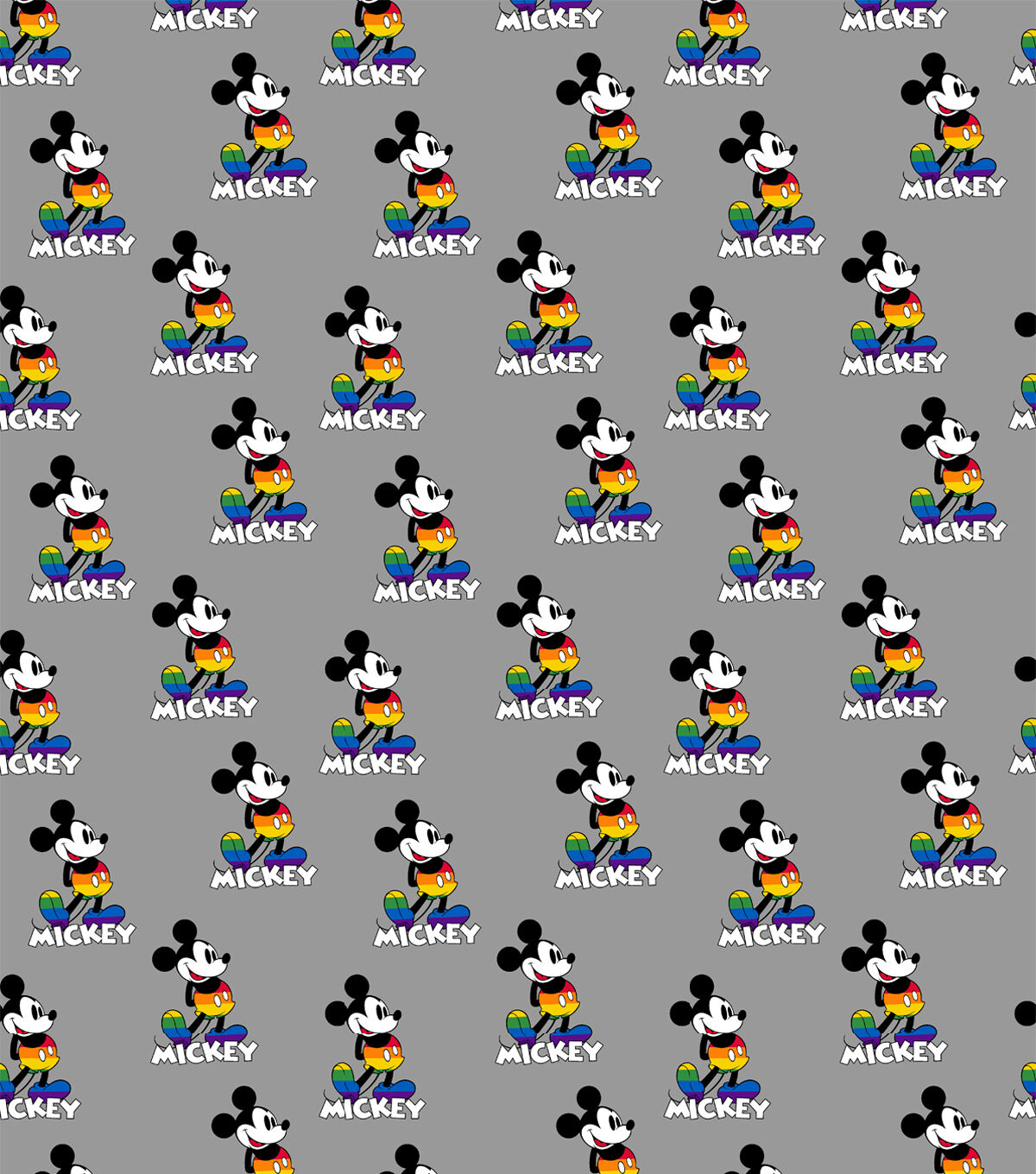 Pride Mickey Celebration Disney Cotton Fabric