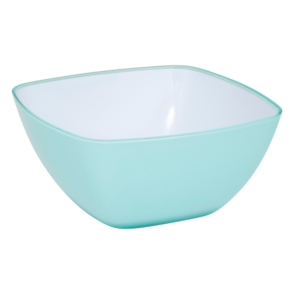 Taça quadrada azul 9x19cm