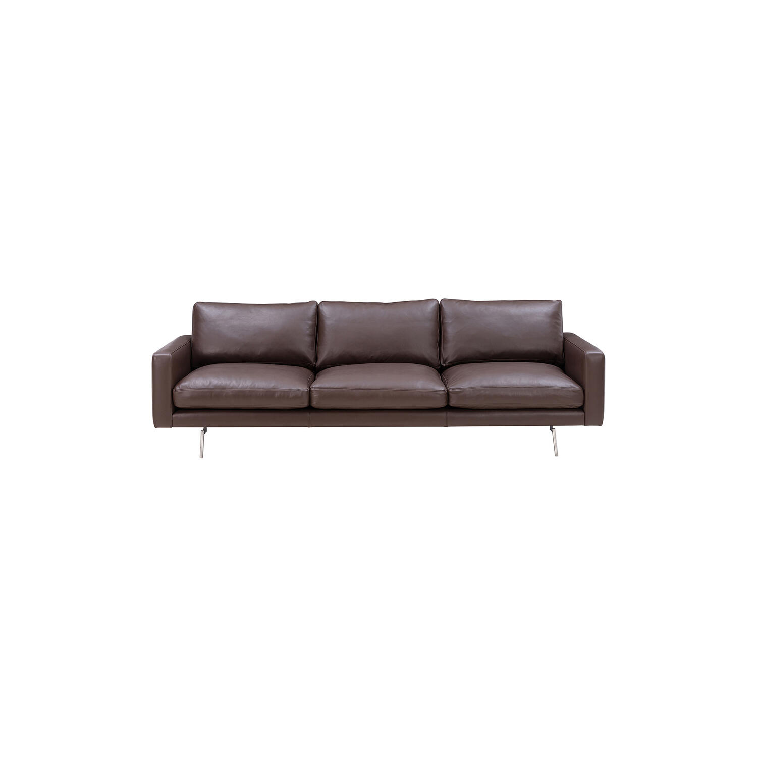 Edge V1 3 pers. sofa, faith dark brown