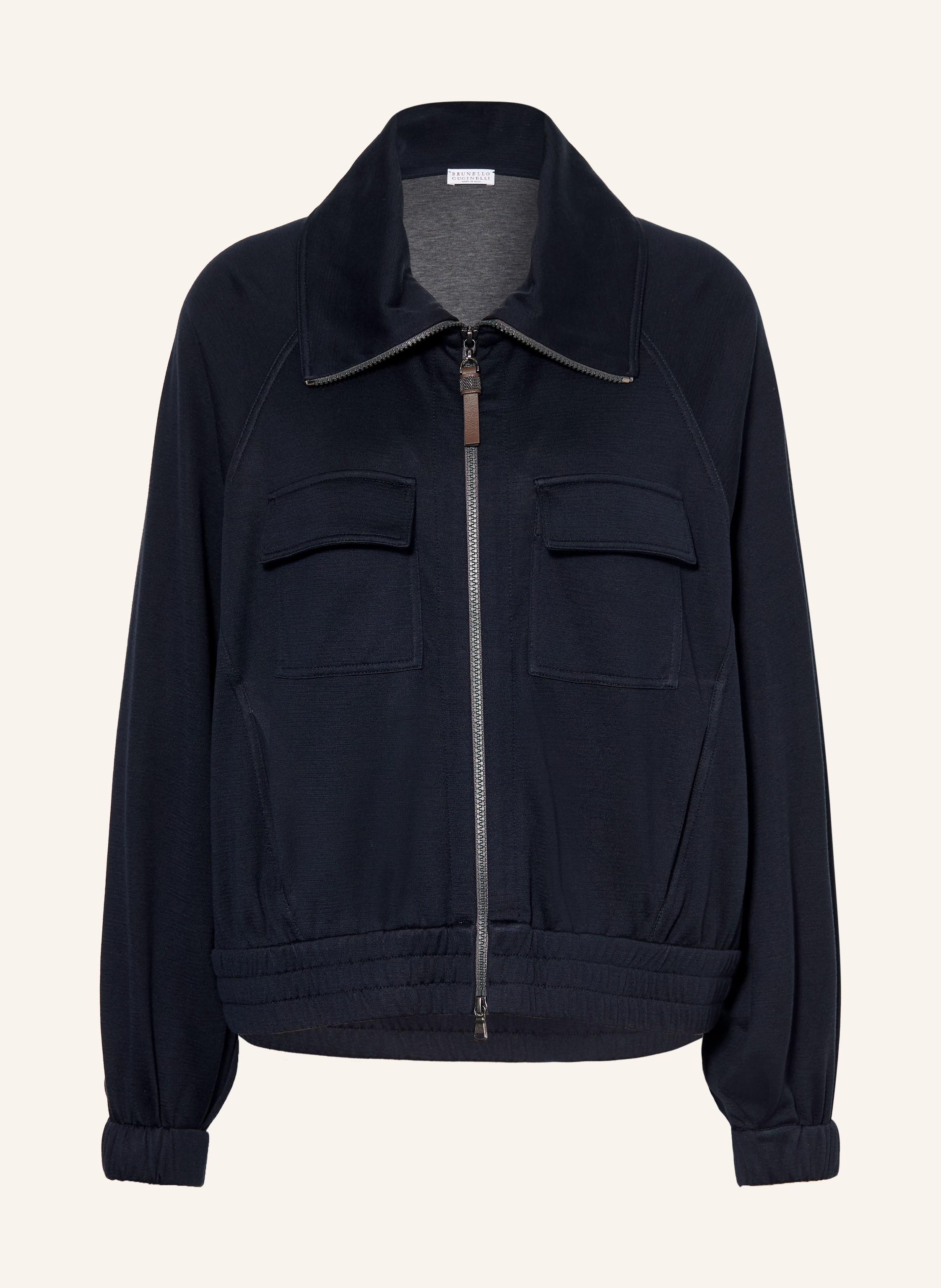 BRUNELLO CUCINELLI Sweatjacke mit Seide