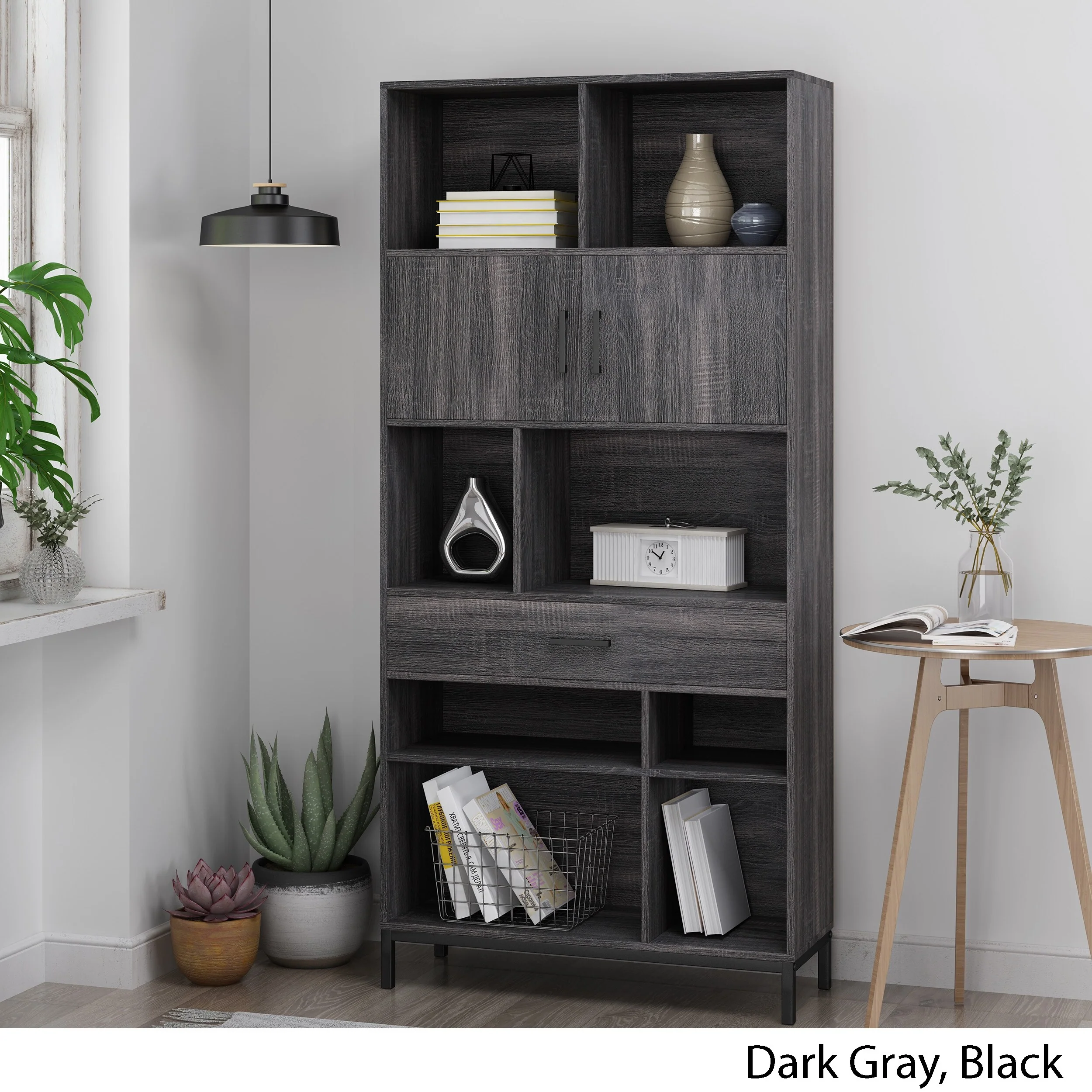 Fuller Contemporary Faux Wood Cube Unit Bookcase by Christopher Knight Home