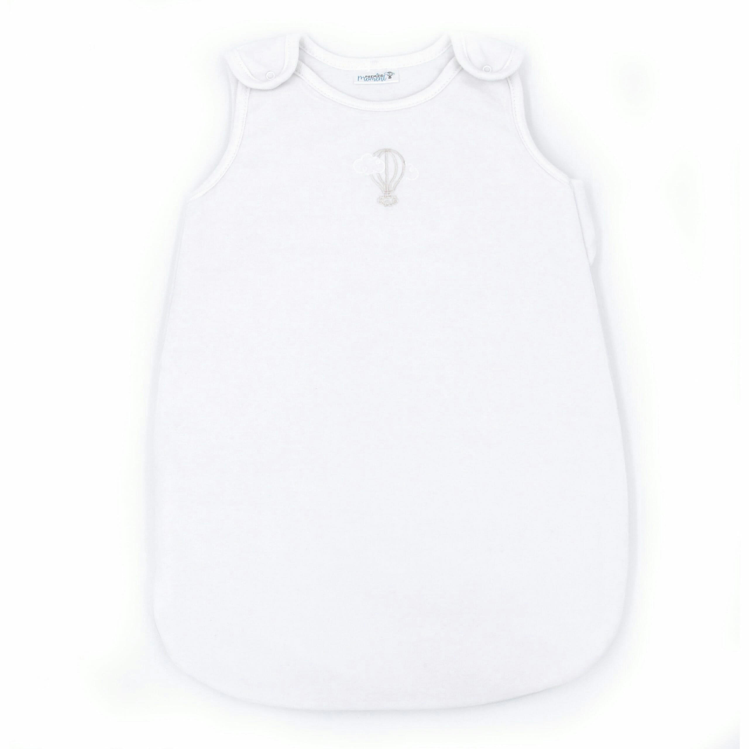 - Gigoteuse Velours 0-3 mois 100% Coton Bio couleur Nuage