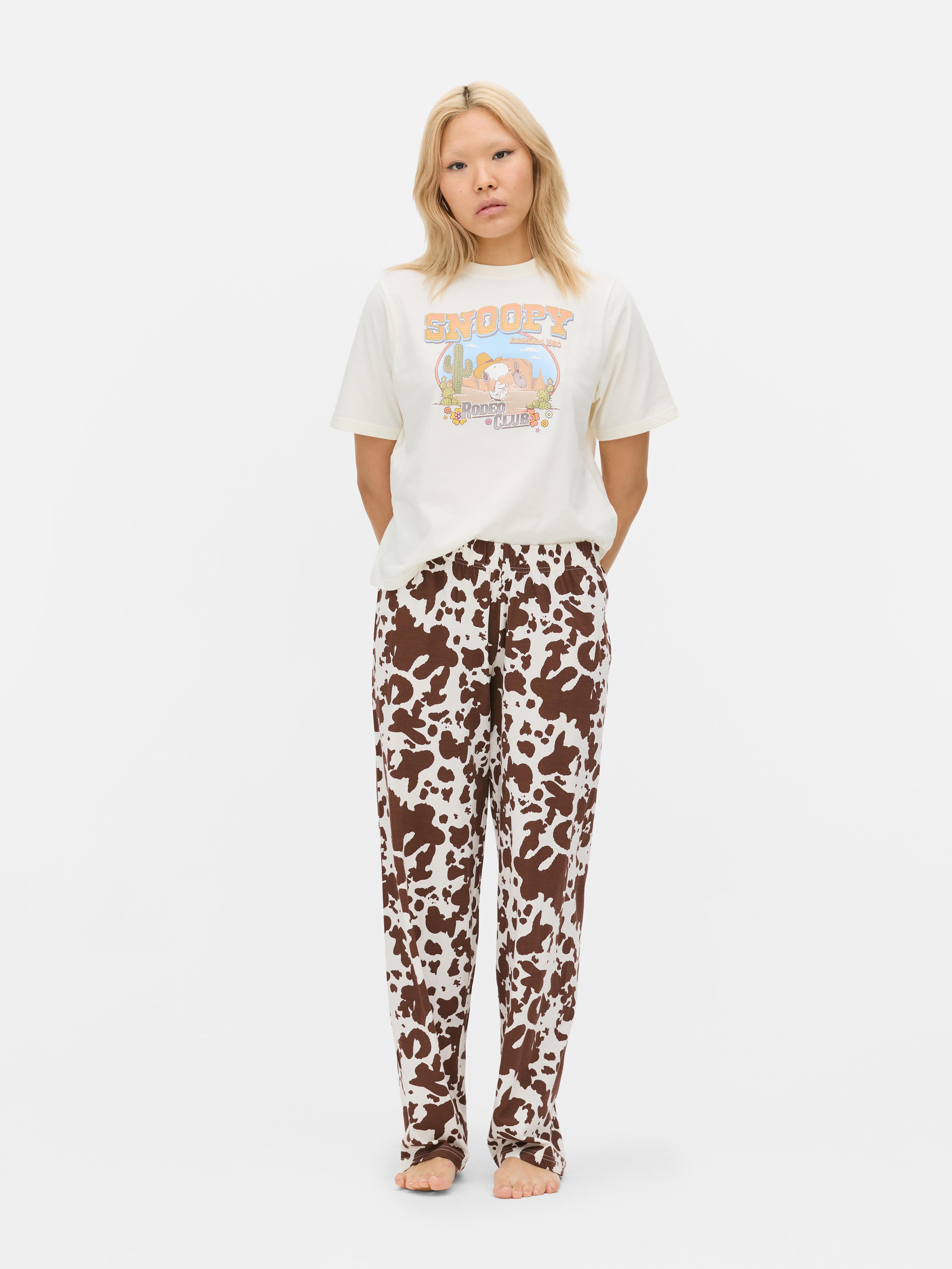 Peanuts Snoopy Graphic Pajamas
