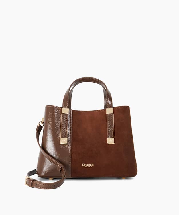 Dinkydorry P Brown - Textured Tote Bag
