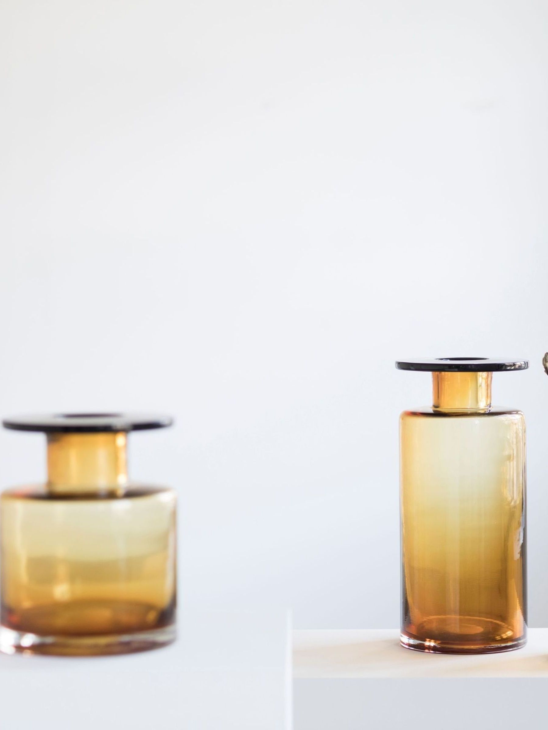 Brown Wind and Fire Vase