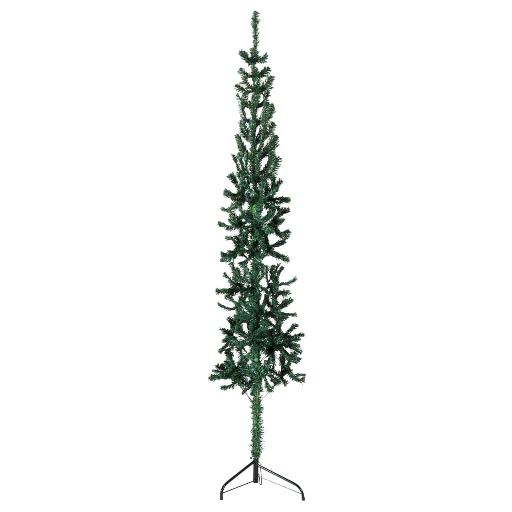 Choinka Sztuczna Połówka Przyścienna Sztuczna Choinka Zielona 150 cm