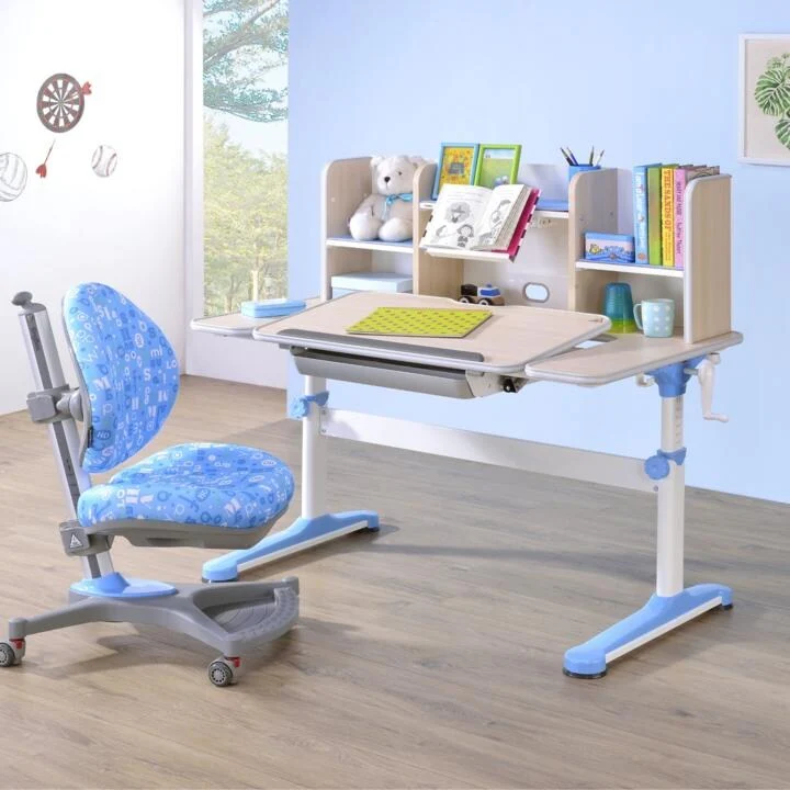 SingBee L-shaped Desk, Adjustable Height, Quick Assembly - Model