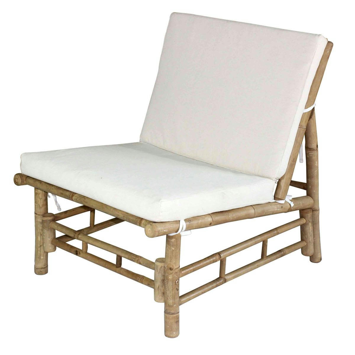 TAMAN - Fauteuil bas en bambou
