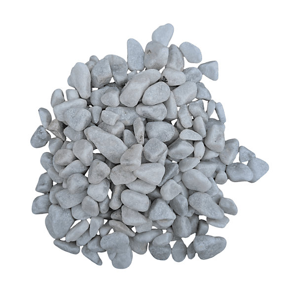 Galet blanc pur 12/25 - 40M² - Pack 2 Big Bag 1,5T