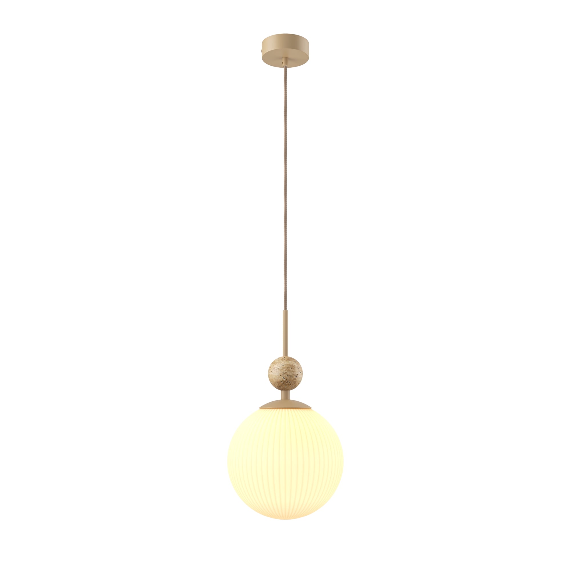 Maytoni hanglamp TAVO - Beige - 20x20x239 cm